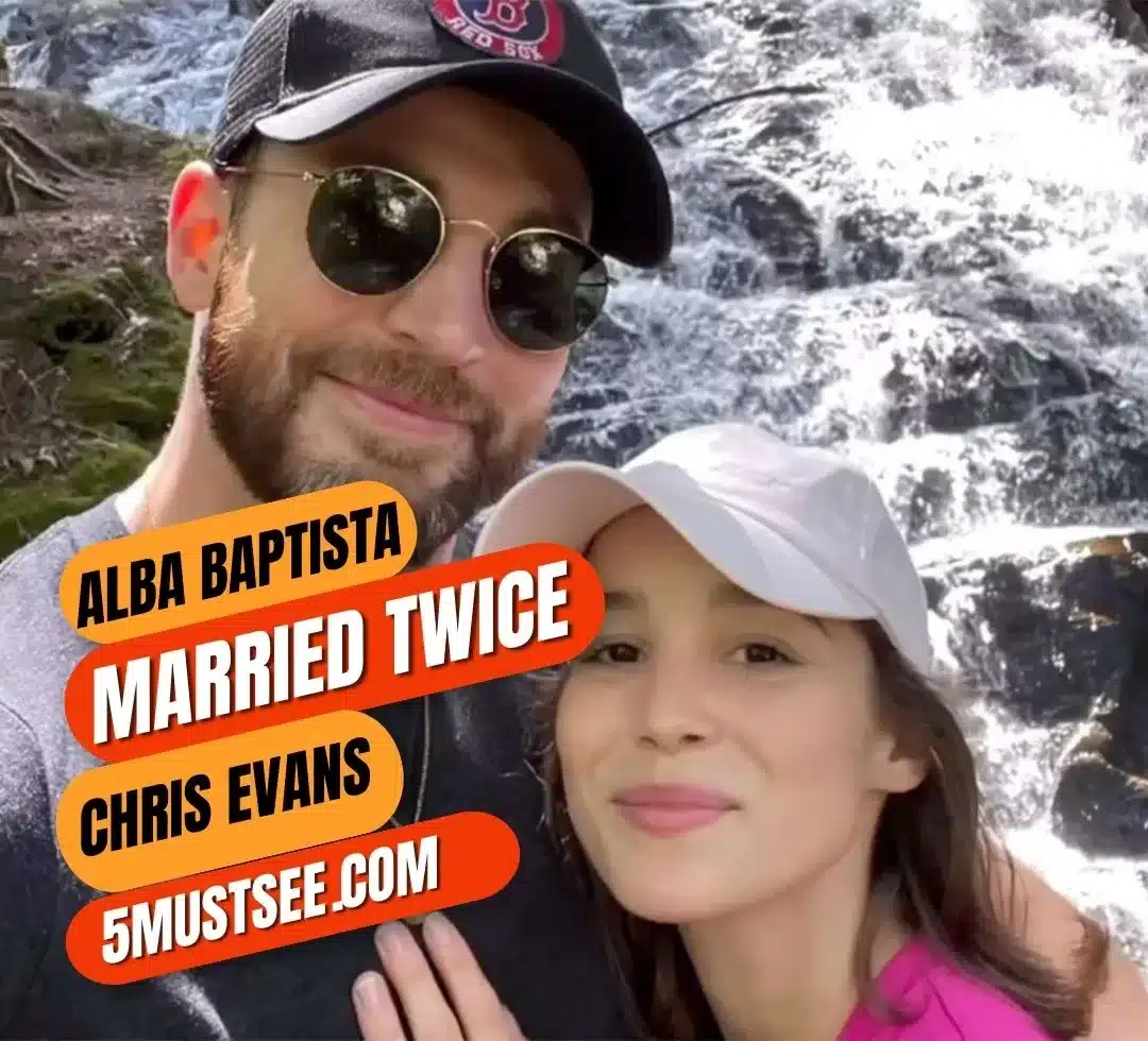 Alba Baptista and Chris Evans Celebrate Their Second Wedding at NY