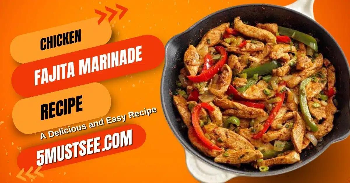 Chicken Fajita Marinade Recipe, Social Media Image