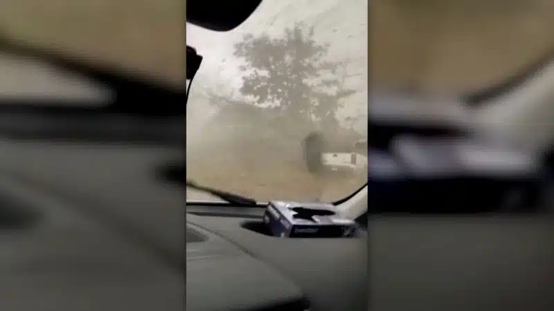 Man rides out tornado inside van. See the footage | CNN