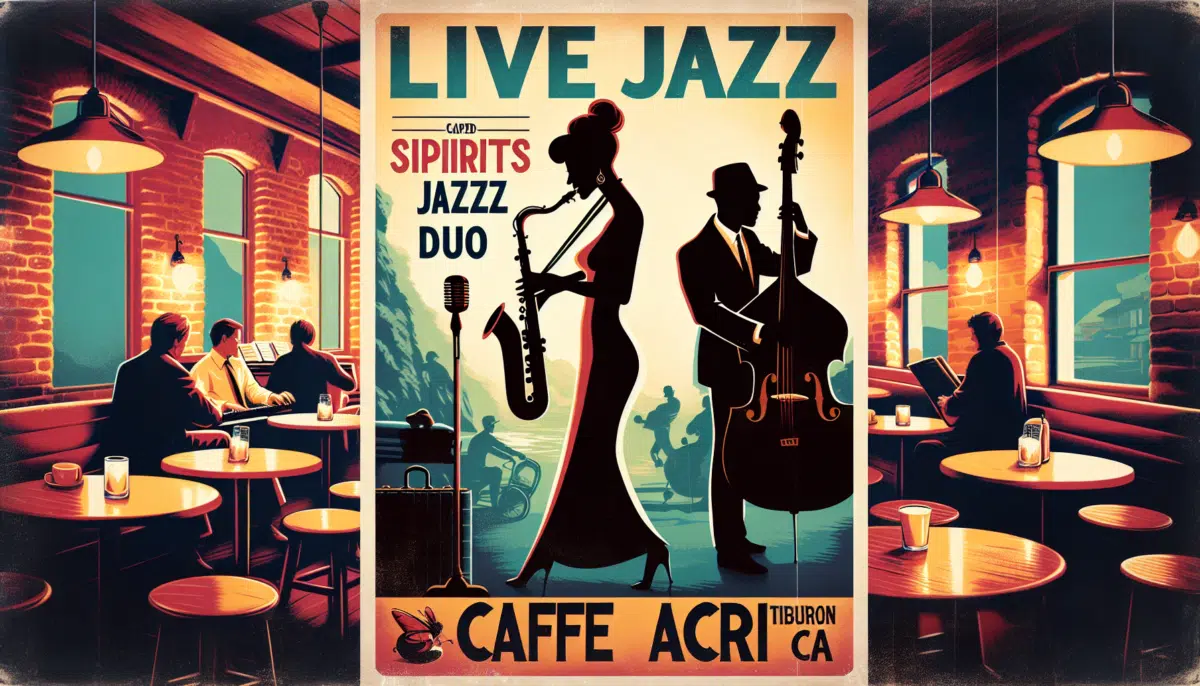 Local Event: LIVE JAZZ: KINDRED SPIRITS JAZZ DUO at CAFFE ACRI, TIBURON, CA