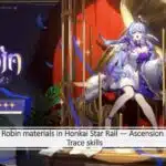 Robin, a 5-star HSR character, in ONE Esports featured image for article "All Robin materials in Honkai Star Rail — Ascension and Trace skills"