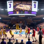 LSU defeats Georgia in SEC Tournament; will face Kentucky on Wednesday