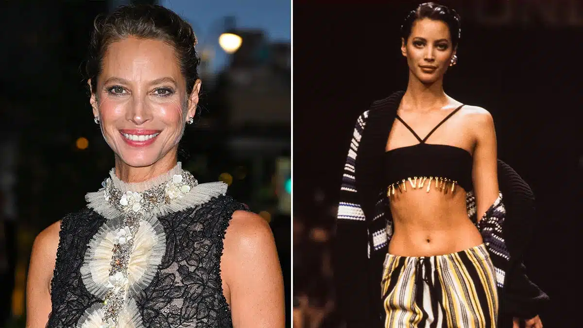 Christy Turlington 2022 and 1993