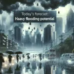 TODAY'S FORECAST: Heavy rain and flooding potential