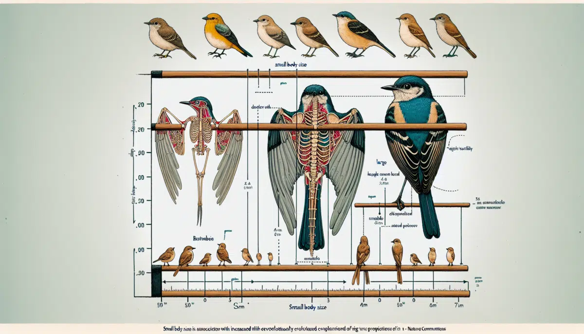 Small body size is associated with increased evolutionary lability of wing skeleton proportions in birds - Nature Communications