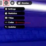 Anime Defenders settings menu