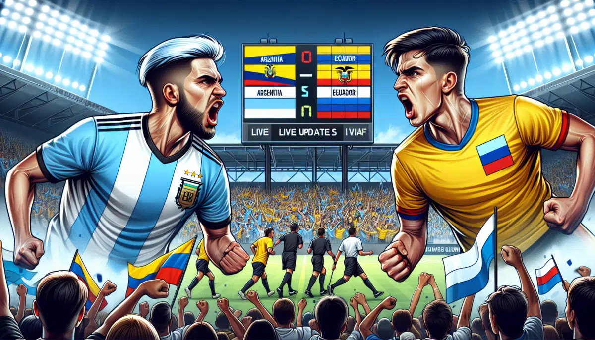 Argentina beat Ecuador live updates