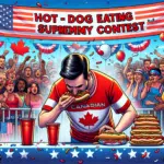 On July 4, a Canadian could take on the most American of titles: hot-dog eating supremacy