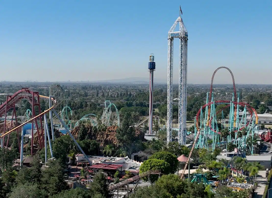 Knott's Berry Farm in California, long owned by Cedar Fair.